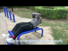 1200W Λευκός εξωτερικός σταθμός ηλεκτρικής ενέργειας για κάμπινγκ